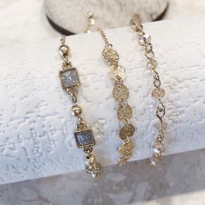 🆕 MUDD Gold Tone Layered Bracelets....Set of 3